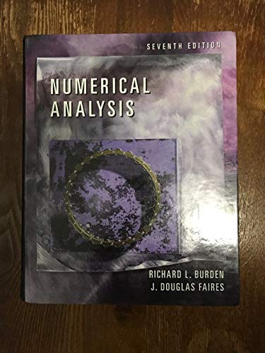 Imagen de archivo de Numerical Analysis a la venta por ThriftBooks-Atlanta