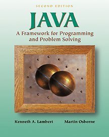 Beispielbild fr Java : A Framework for Programming and Problem Solving zum Verkauf von Better World Books