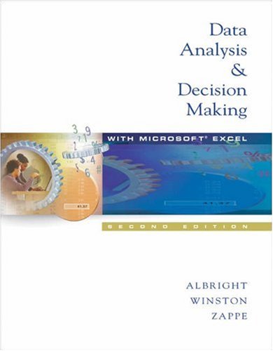 9780534383671: Data Analysis and Decision Making with Microsoft Excel