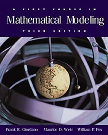 9780534384289: A First Course in Mathematical Modeling, 3rd Edition
