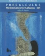 Precalculus: Mathematics for Calculus (Study Guide) (9780534385453) by Banks, John