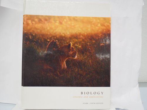 Stock image for Biology: Concepts and Applications (Cloth with InfoTrac and CD-ROM) (Brooks/Cole Biology Series) for sale by SecondSale