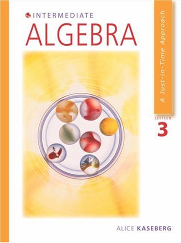 9780534386320: Intermediate Algebra: Book + CD-Rom, with Infotrac & Bca Tutorial