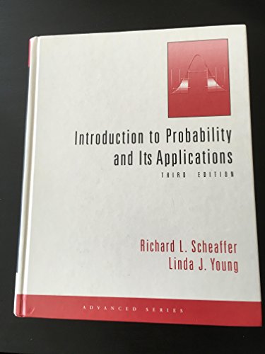 Beispielbild fr Introduction to Probability and Its Applications zum Verkauf von BooksRun