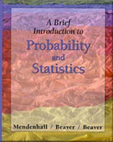 Imagen de archivo de Brief Introduction to Probability and Statistics a la venta por ThriftBooks-Atlanta