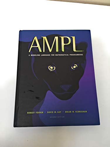 Imagen de archivo de AMPL: A Modeling Language for Mathematical Programming a la venta por HPB-Red