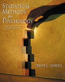 Imagen de archivo de Statistical Methods for Psychology a la venta por WorldofBooks