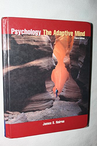 Stock image for Psychology: The Adaptive Mind (with InfoTrac) for sale by HPB-Red