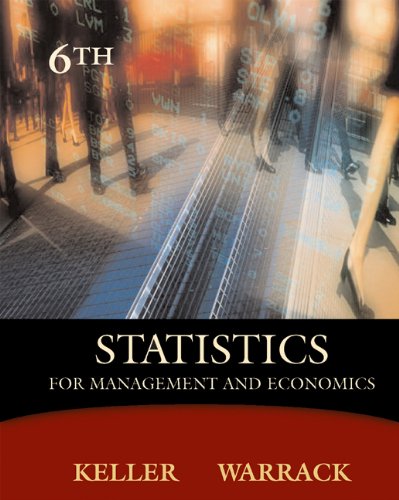 Stock image for Statistics for Management and Economics: Systematic Approach (Non-InfoTrac Version) for sale by GuthrieBooks