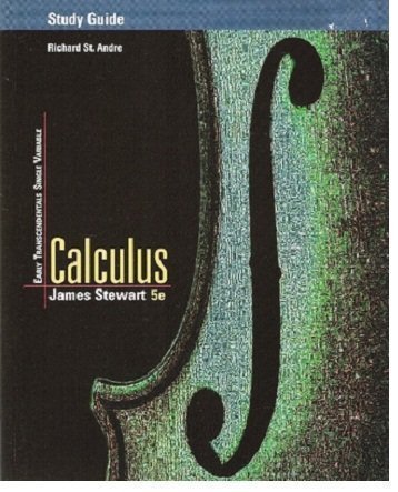 Beispielbild fr Study Guide for Stewart's Calculus: Early Transcendentals Single Variable, 5th edition zum Verkauf von Wonder Book