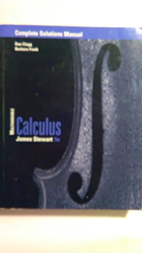 Imagen de archivo de Calculus: Multivariable, Complete Solutions Manual, 5th Edition a la venta por BooksRun