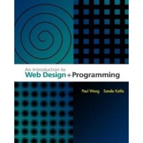 Stock image for An Introduction to Web Design and Programming for sale by Better World Books