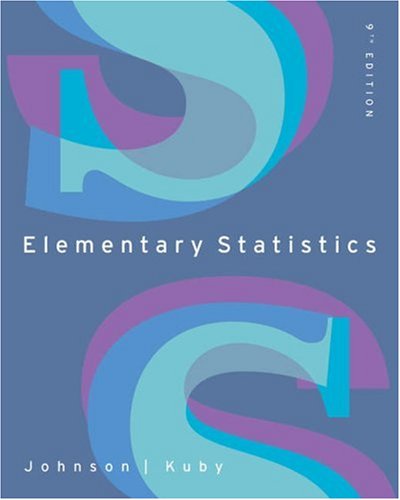 9780534399153: Elementary Statistics (with CD-ROM and InfoTrac) (Available Titles CengageNOW)