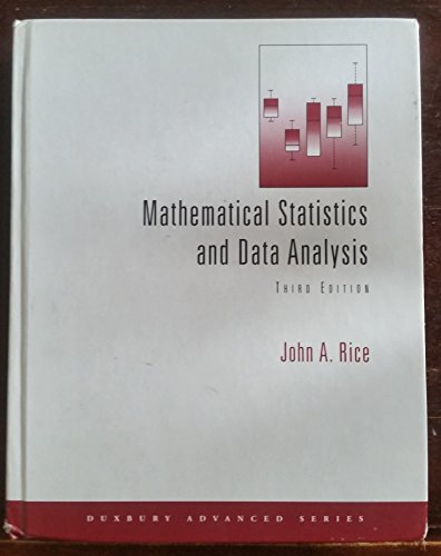 9780534399429: Mathematical Statistics And Data Analysis