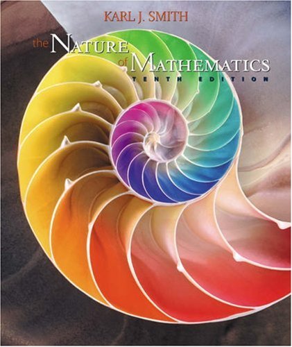 Imagen de archivo de The Nature of Mathematics (10th Edition) (Available Titles CengageNOW) a la venta por HPB-Red
