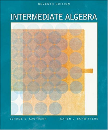 Stock image for Intermediate Algebra [With CDROM and Infotrac] for sale by ThriftBooks-Atlanta