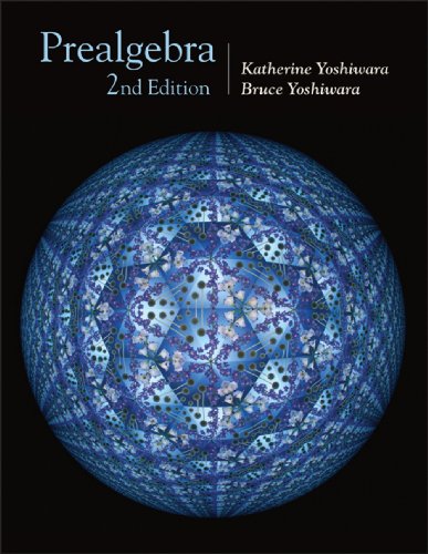 Student Resource Manual for Yoshiwara/Yoshiwara's Prealgebra with CD-ROM, 2nd (9780534401092) by Yoshiwara, Katherine; Yoshiwara, Bruce