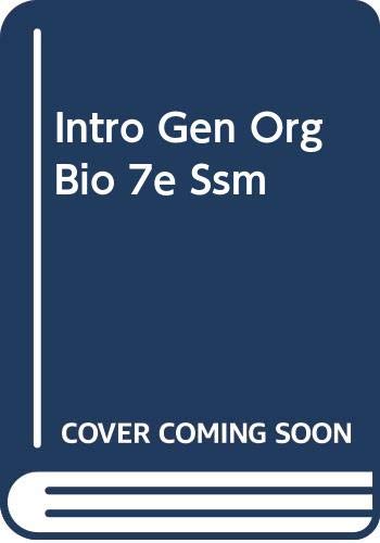 Stock image for Student Solution Manual for Bettelheim, Brown, and March's Introduction to General, Organic, and Biochemistry for sale by HPB-Red