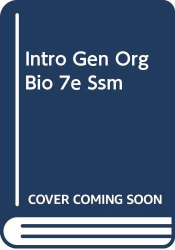 9780534401795: INTRO GEN/ORG/BIO 7E SSM