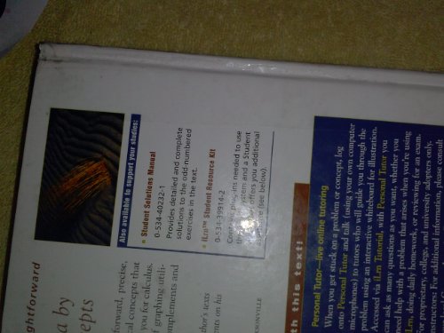 Beispielbild fr Precalculus: With Unit Circle Trigonometry (with Interactive Video Skillbuilder CD-ROM) (Available 2010 Titles Enhanced Web Assign) zum Verkauf von BooksRun