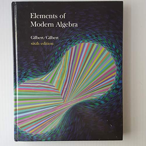 Imagen de archivo de Elements of Modern Algebra a la venta por Goodwill of Colorado