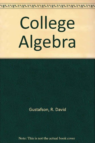 Stock image for College Algebra for sale by HPB-Red