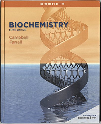 Imagen de archivo de Biochemistry (Instructor's Edition) a la venta por BookHolders