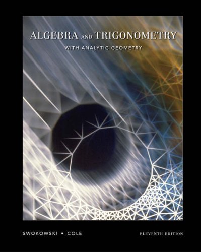 9780534405953: Algebra and Trigonometry with Analytic Geometry