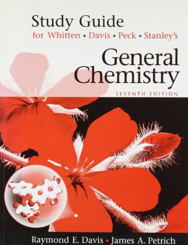 Beispielbild fr General Chemistry, Study Guide Edition zum Verkauf von HPB-Red