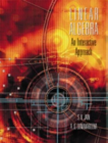 9780534409159: Linear Algebra: An Interactive Approach (with CD-ROM) (Available Titles CengageNOW)