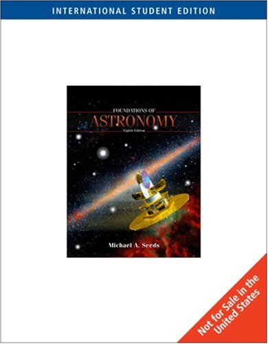 Beispielbild fr FOUNDATIONS OF ASTRONOMY, 8/E zum Verkauf von Kanic Books