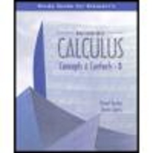 Beispielbild fr Study Guide for Stewarts Multivariable Calculus: Concepts and Contexts, 3rd zum Verkauf von Once Upon A Time Books