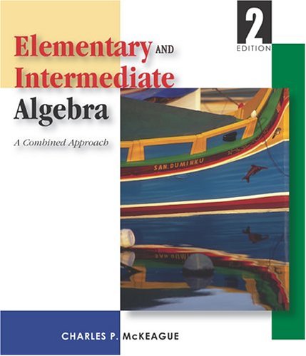 9780534418168: Elementary and Intermediate Algebra With Infotrac