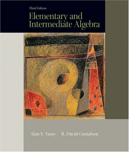 Imagen de archivo de Elementary and Intermediate Algebra [With CDROM] a la venta por ThriftBooks-Dallas
