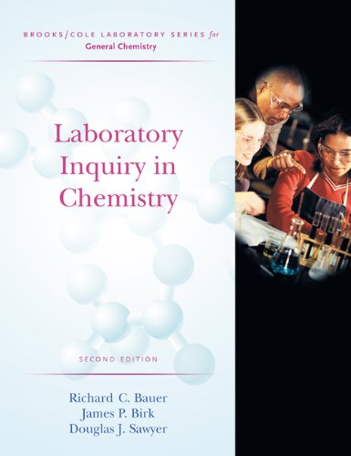 Beispielbild fr Laboratory Inquiry in Chemistry zum Verkauf von Wonder Book