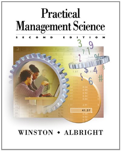 9780534424350: Practical Management Science (with CD-ROM Update): Spreadsheet Modeling and Applications