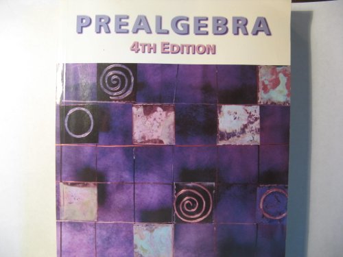 Stock image for Prealgebra [With Infotrac] for sale by ThriftBooks-Dallas