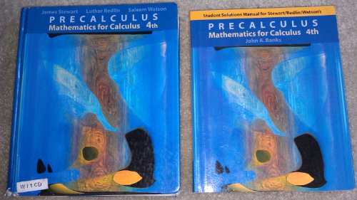 Imagen de archivo de Precalculus: Mathematics for Calculus (with CD-ROM, BCA Tutorial, vMentor, and InfoTrac) a la venta por Ergodebooks