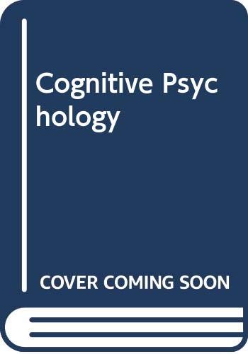 9780534451424: Cognitive Psychology