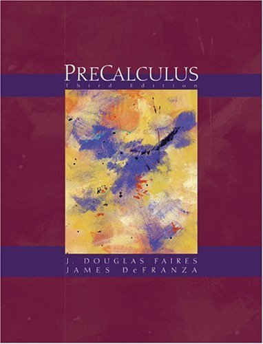 Imagen de archivo de Precalculus (with BCA/iLrn Tutorial and InfoTrac) (Available Titles CengageNOW) a la venta por HPB-Red