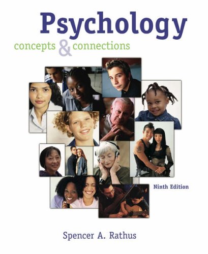 9780534462871: Psychology: Concepts and Connections (with CD-ROM, Student Notebook, and InfoTrac) (Available Titles CengageNOW)