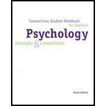Beispielbild fr Connections Student Notebook for Rathus's Psychology: Concepts and Connections 9th Edition zum Verkauf von a2zbooks