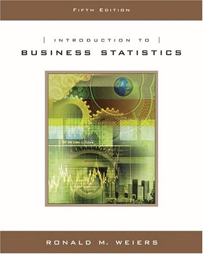 Imagen de archivo de Introduction to Business Statistics (with CD-ROM) a la venta por Wonder Book