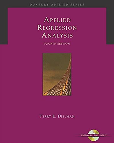 Beispielbild fr Applied Regression Analysis: A Second Course in Business and Economic Statistics (Book, CD-ROM InfoTrac) zum Verkauf von Zoom Books Company