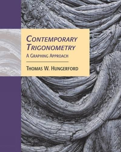 9780534466381: Contemporary Trigonometry: A Graphing Approach (with CD-ROM and iLrn (TM) Tutorial)
