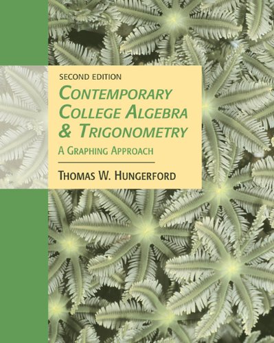 Beispielbild fr Contemporary College Algebra and Trigonometry: A Graphing Approach (with CD-ROM and iLrn Tutorial) zum Verkauf von Phatpocket Limited