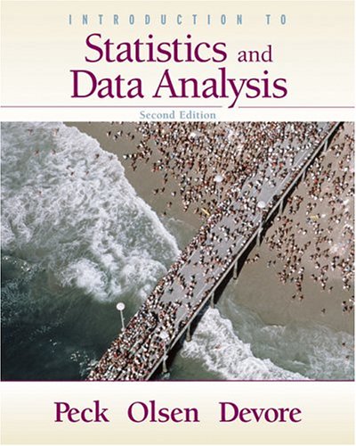 9780534467104: Introduction to Statistics and Data Analysis