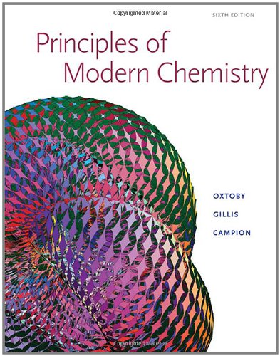 9780534493660: Principles of Modern Chemistry, Sixth Edition