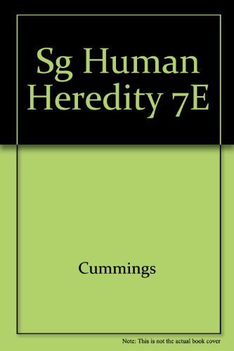 Stock image for Study Guide for Cummings? Human Heredity: Principles and Issues, 7th for sale by Irish Booksellers