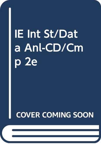 Beispielbild fr IE Int St/Data Anl-CD/Cmp 2e zum Verkauf von The Book Cellar, LLC
